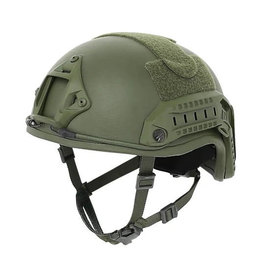 Casco de seguridad táctica militar cómodo de combate táctico Mich del ejército balístico de doble seguridad a prueba de balas