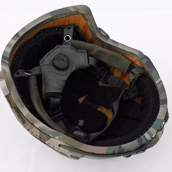 Camuflaje balístico rápido militar del casco del casco UHMWPE Nij Iiia a prueba de balas