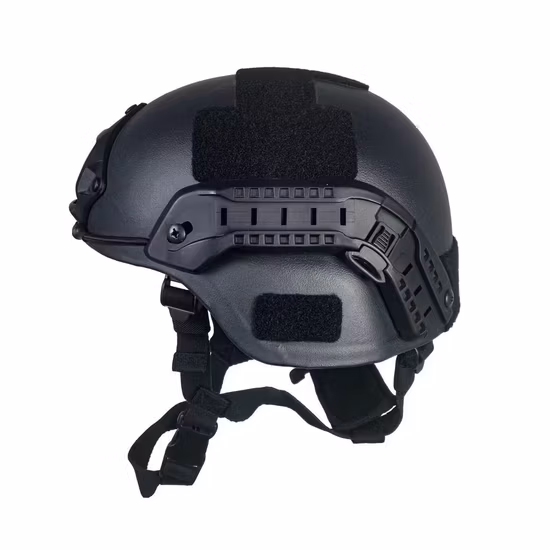 Casco balístico táctico con cubierta frontal Casco rápido de aramida para el ejército